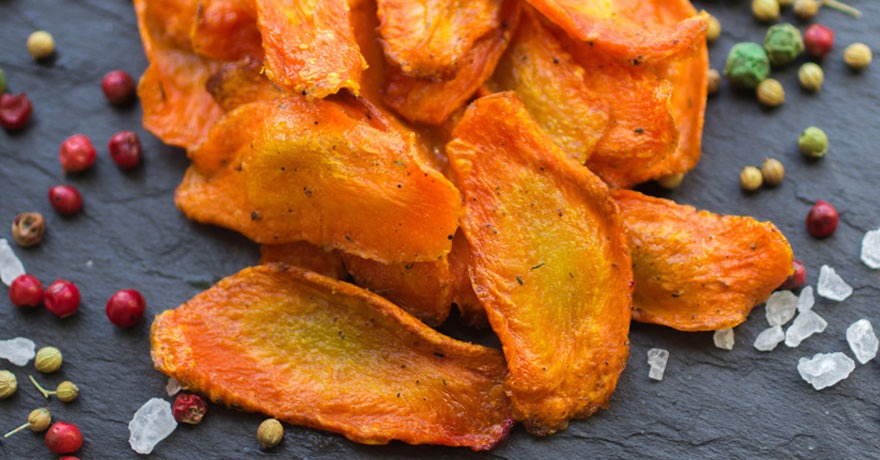 Sweet OR Spicy Carrot Chips – Alaya Naturals